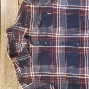 Men's Eddie Bauer plaid flannel shirt‎